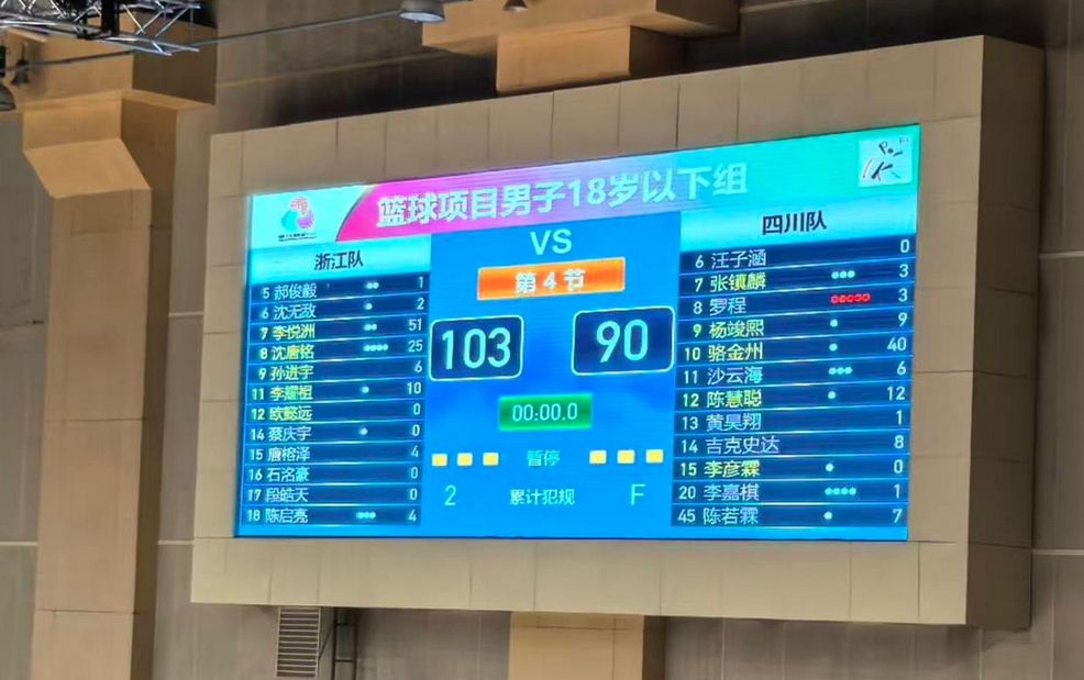 率領浙江U18晉級全運半總決賽！李悅洲爆砍51分4板6助攻