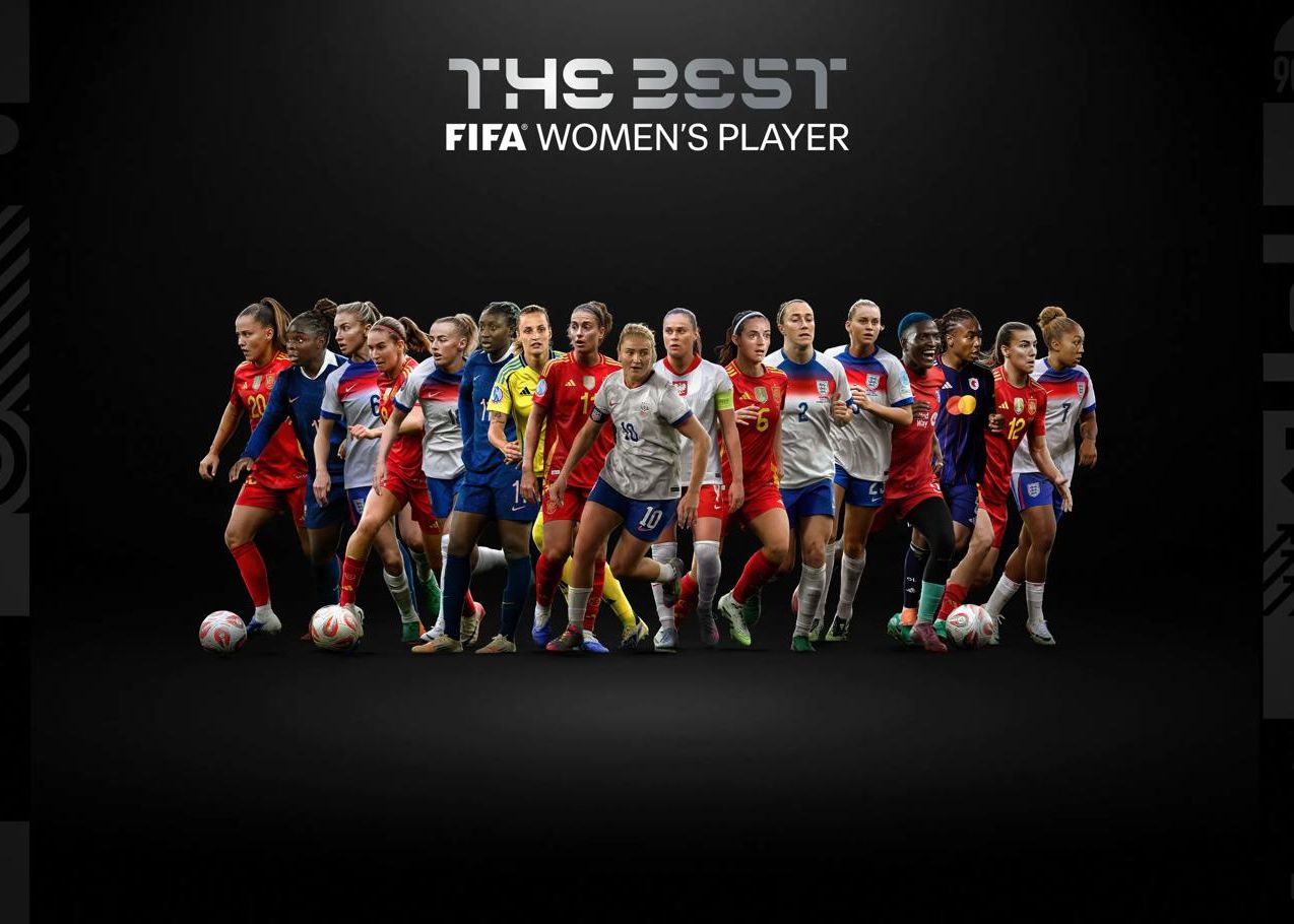 FIFA年度最佳女足球員候選人：邦馬蒂領銜，凱莉、魯索在列